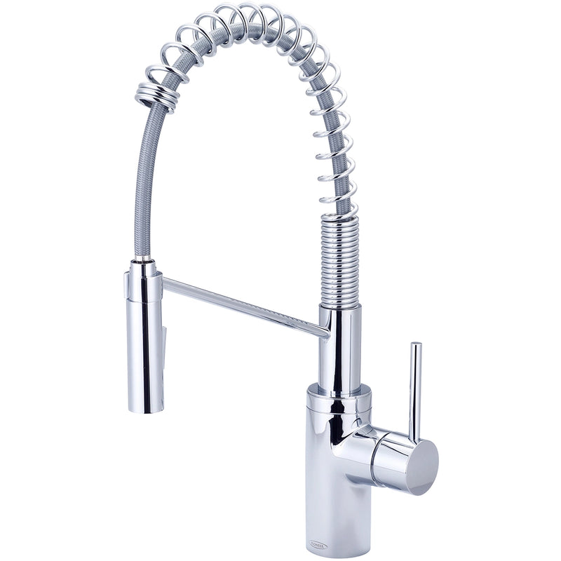 Pioneer Industries - Motegi Collection - Single Handle Pre-Rinse Spring Pull-Down Kitchen Faucet (2MT275)