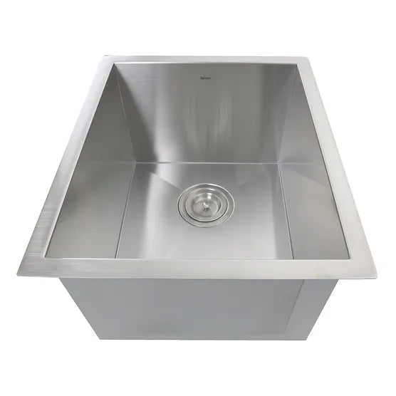 Nantucket Sink Pro Series ZR1815 , 15 Inch Pro Series Rectangle Undermount Zero Radius Stainless Steel Bar/Prep Sink