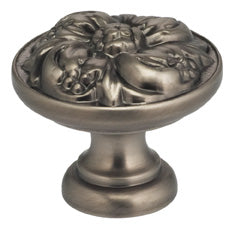Omnia Ornate 7434 Solid Brass Cabinet Knobs & Pulls