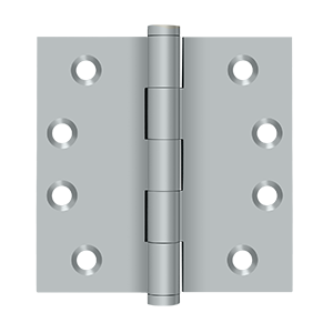 Deltana Square Corner Solid Brass Hinges (Sold as Pair)