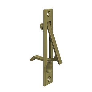 Deltana EP475, Edge Pull, 4" x 3/4" Solid Brass