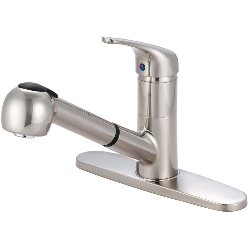 Olympia Faucets - Elite Collection - Single Handle Pull-Out Kitchen Faucet (K-5030)
