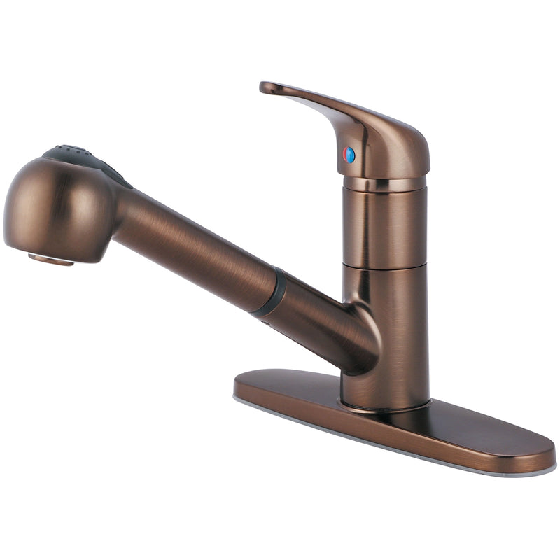 Olympia Faucets - Elite Collection - Single Handle Pull-Out Kitchen Faucet (K-5030)