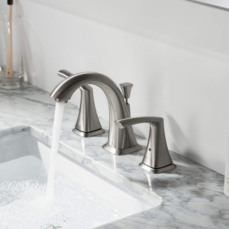 KIBI Stonehenge 8″ Widespread Bathroom Sink Faucet with Pop-up – KBF1015