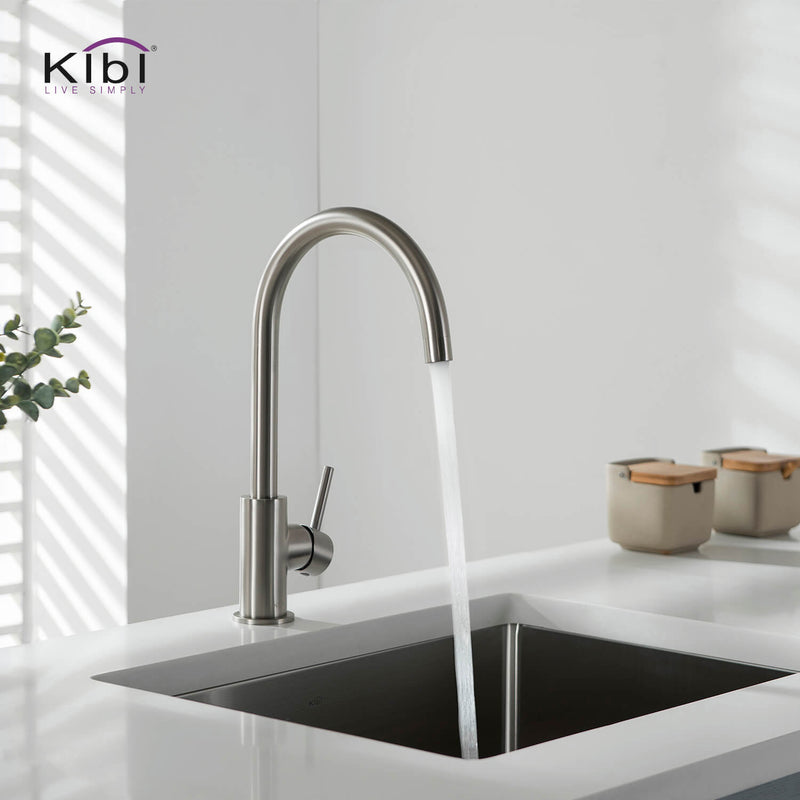 KIBI Lowa Single Handle High Arc Kitchen Bar Sink Faucet – KKF2001