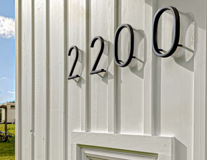 Emtek 7" Modern House Numbers Door Accessories