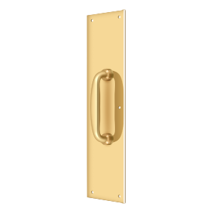 Deltana PPH55, Plates with Pulls/Handles, Solid Brass