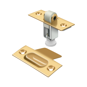 Deltana RCA336, Roller Catch, 2-1/4" x 7/8" Solid Brass