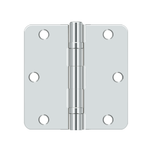 Deltana 3-1/2" x 3-1/2" Ball Bearing Steel Hinges (Sold as Pair)