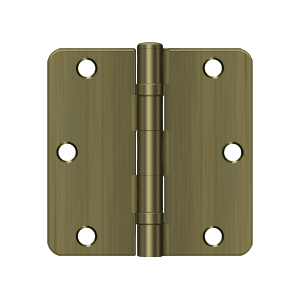 Deltana 3-1/2" x 3-1/2" Ball Bearing Steel Hinges (Sold as Pair)