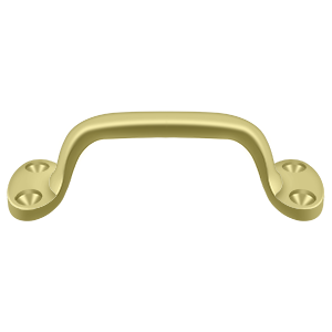 Deltana WP27, Window/Utility Pull, 6" Overall, Solid Brass