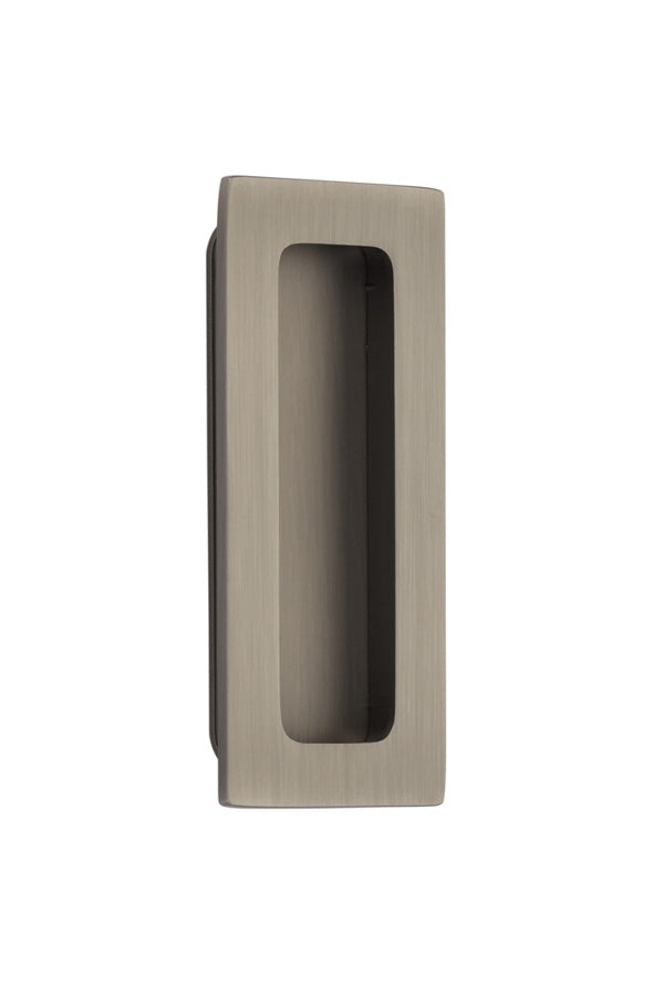Emtek Modern Rectangular Brass Flush Pull Door Accessories