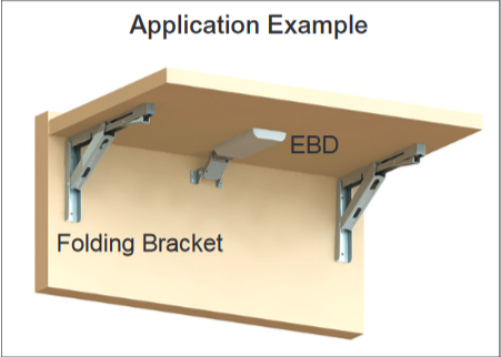 Sugatsune EBD Damper for EB Folding Bracket