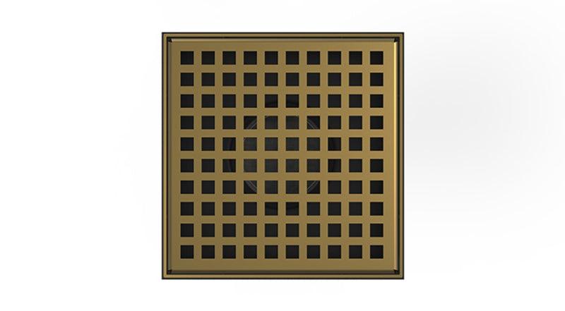 Infinity Drain LQD 5-2 Center Squares-Drain 5"X5" Standard Kit