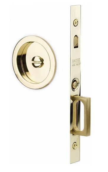 Emtek Round Pocket Door Mortise Lock