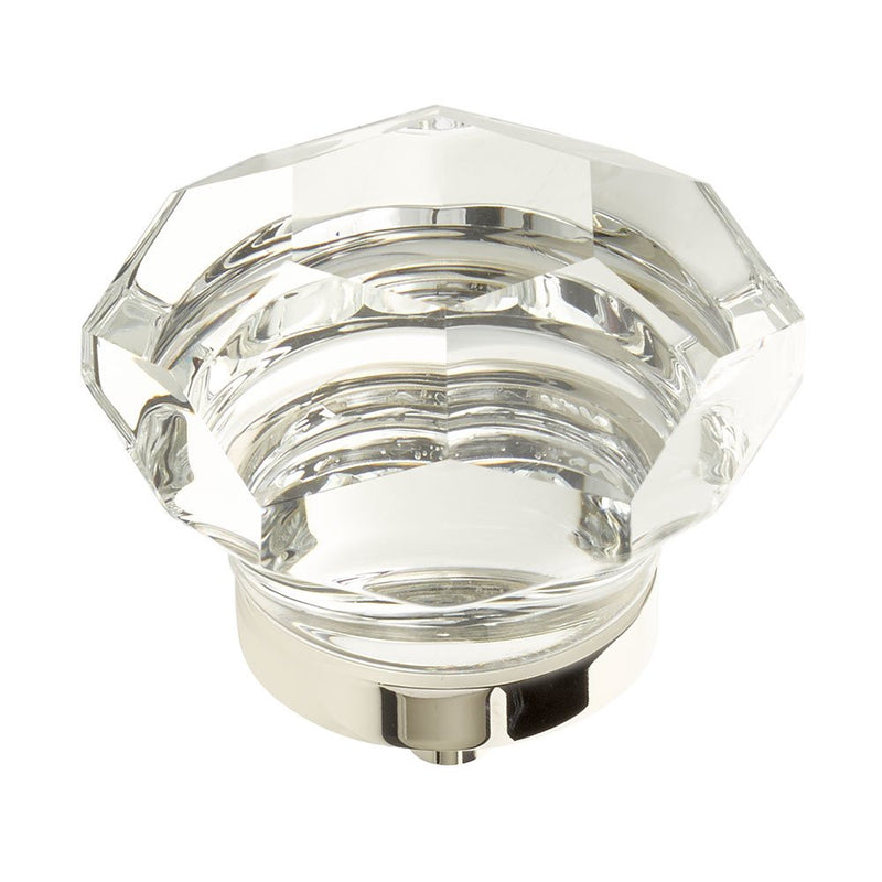 Schaub and Company - City Lights Collection - Faceted Dome Glass Cabinet Knobs