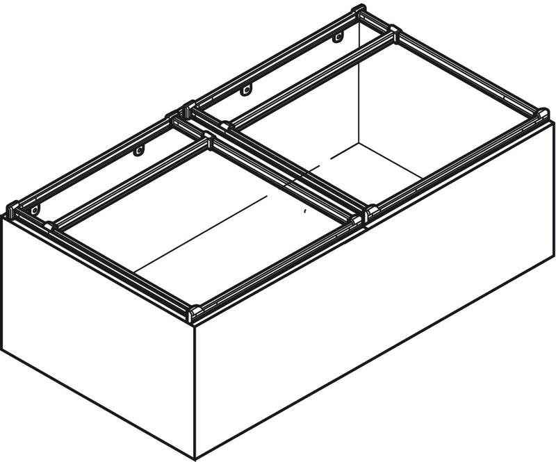 Hafele File Frame Kit for Wood or Metal Drawers