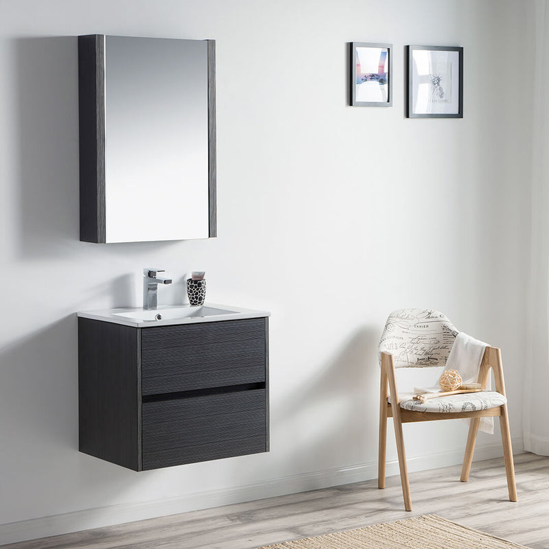 Blossom Wall Mount 24 Inch Valencia Vanity (Wasbasin NOT included)