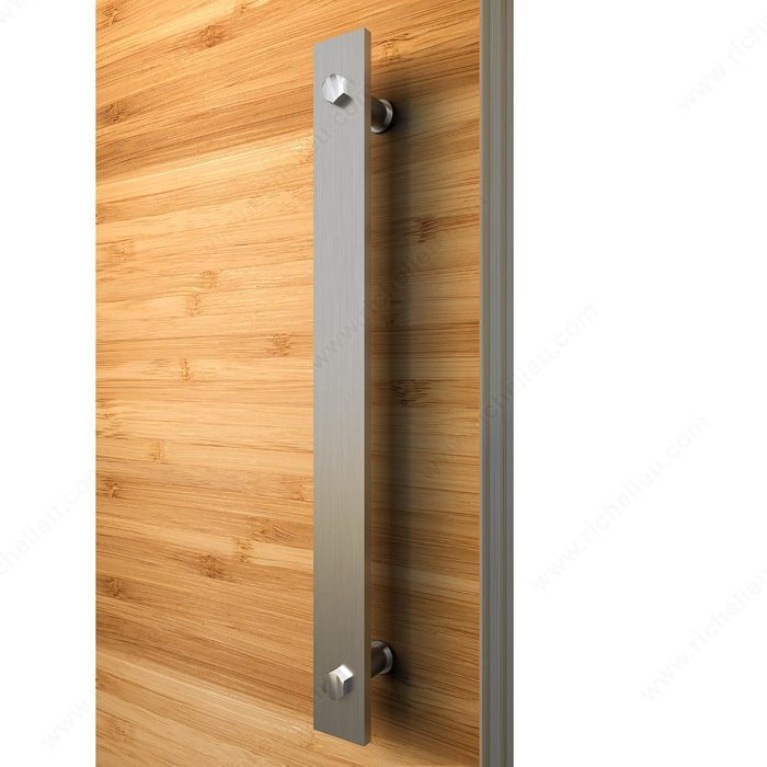 Flat Bar Door Handle - One Side