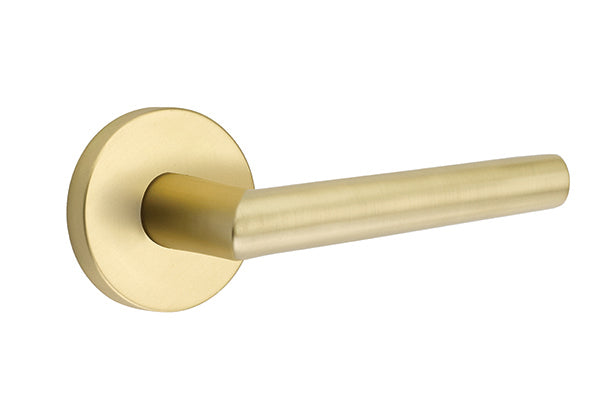 Emtek Stuttgart Lever from the SELECT Brass Collection with the CF Mechanism