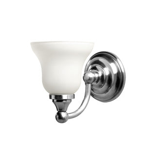 Valsan - KINGSTON Single Wall Light with Frosted Glass Shade