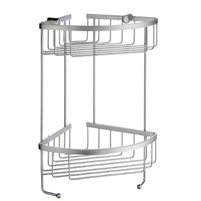 Smedbo - SIDELINE Design Corner Shower Basket, Double, DK2031, DS2031
