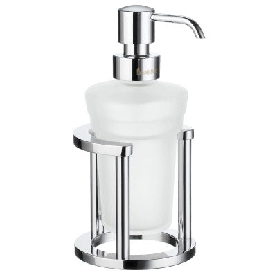 Smedbo - OUTLINE Holder with Glass Soap Dispenser, FK201