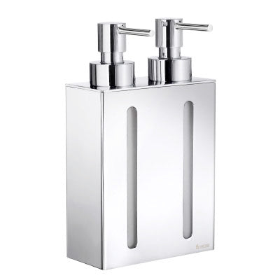 Smedbo - OUTLINE Soap Dispenser with 2 Containers, FK258