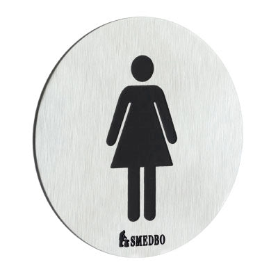 Smedbo - XTRA Toilet Sign – Lady