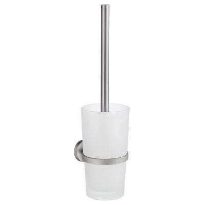 Smedbo - HOME Toilet Brush incl. Container | Frosted Glass