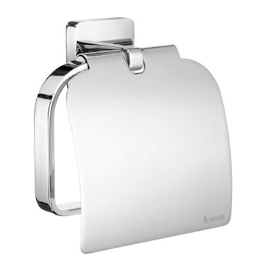 Smedbo - ICE Toilet Roll Holder with Cover, Polished Chrome OK3414