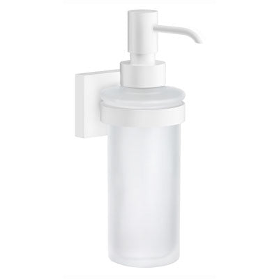 Smedbo - HOUSE Holder with Glass Soap Dispenser