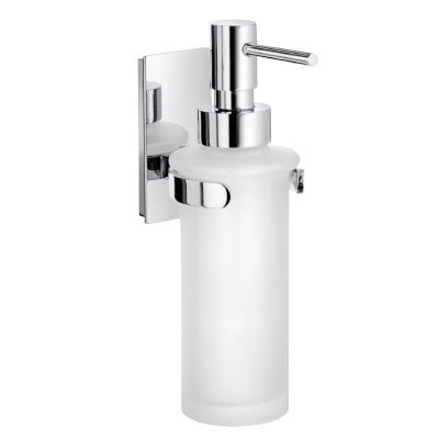 Smedbo - POOL Holder with Glass Soap Dispenser, ZK369