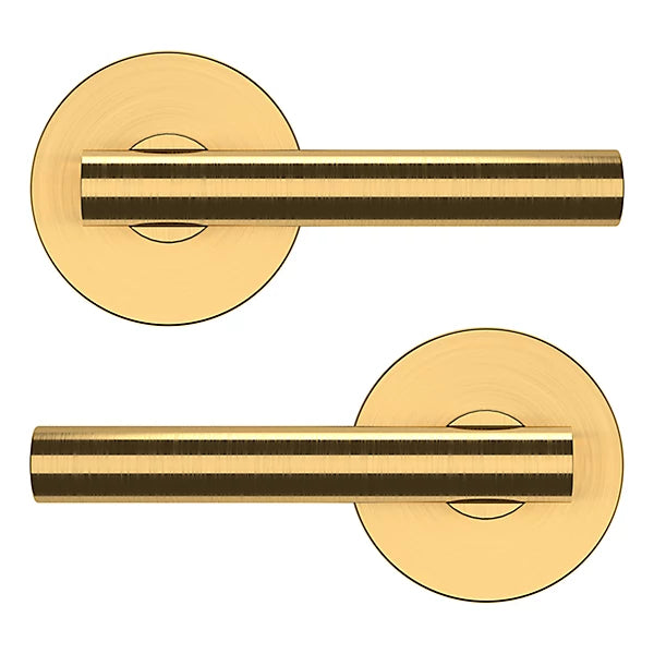 Baldwin 5137 Lever Set with 5046 Rose from the Estate Collection