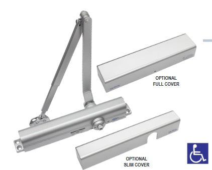 Cal-Royal cr801 Series Barrier Free Adjustable Door Closer Aluminum Finsih