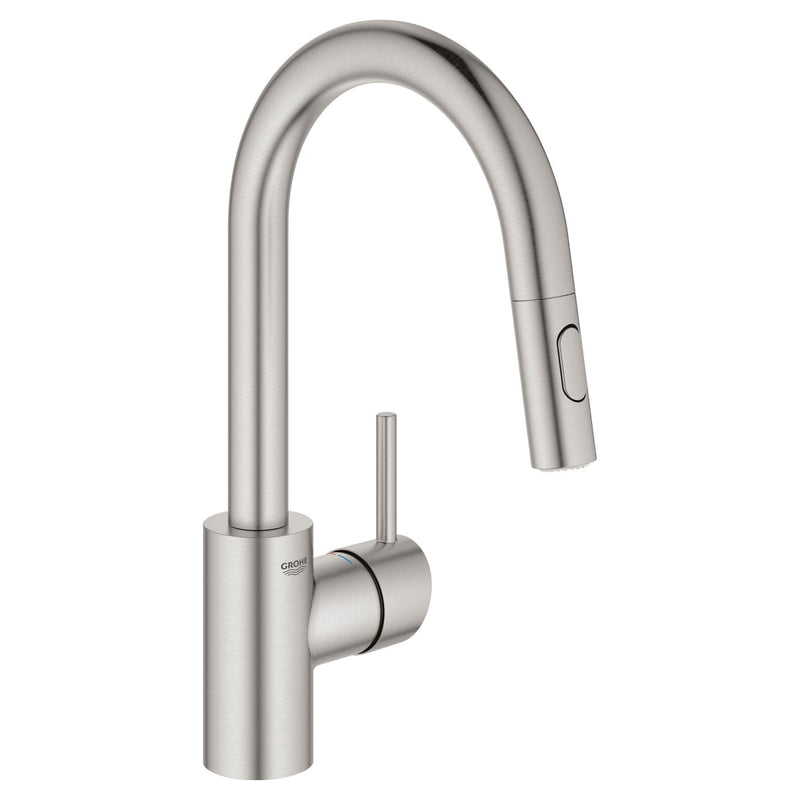 Grohe Concetto 1.75 GPM Single Hole Pull Down Bar Faucet