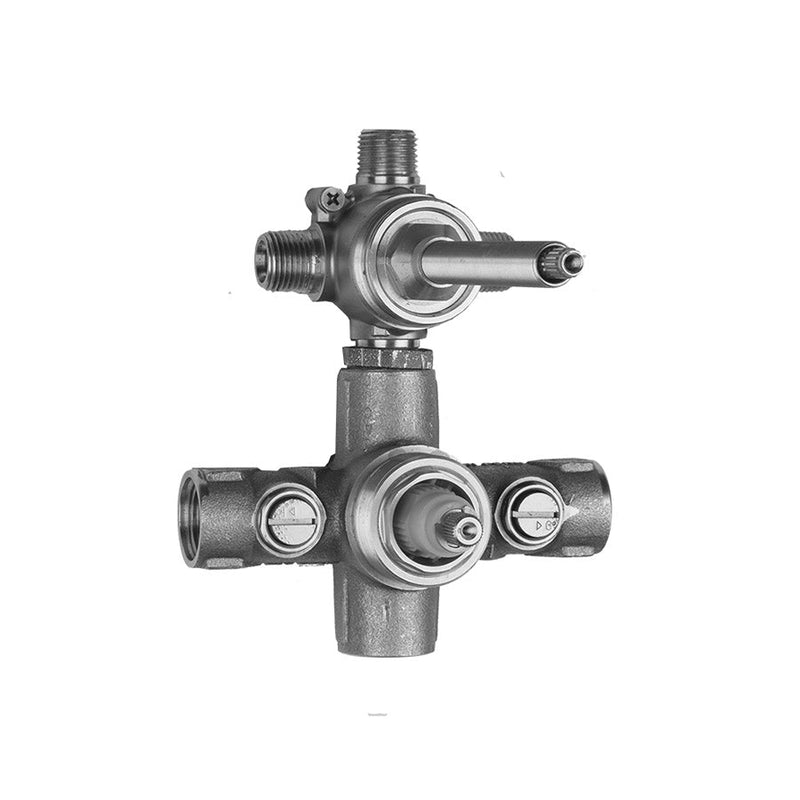 Jaclo J-TH34-686 Thermostatic Valve with Built in 2-way Diverter/Volume Control with Shut Off